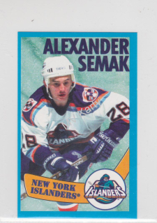 1996-97 Panini Album Stickers - [Base] #97 - Alexander Semak