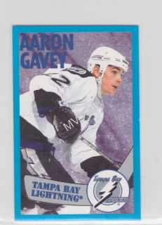 1996-97 Panini Album Stickers - [Base] #129 - Aaron Gavey