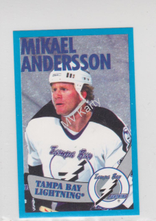 1996-97 Panini Album Stickers - [Base] #132 - Mikael Andersson