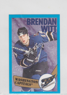 1996-97 Panini Album Stickers - [Base] #136 - Brendan Witt