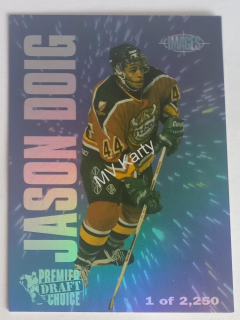 1995 Classic Images - Premier Draft Choice #PD9 Jason Doig #/2,250