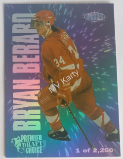 1995 Classic Images - Premier Draft Choice #PD1 Bryan Berard #/2,250