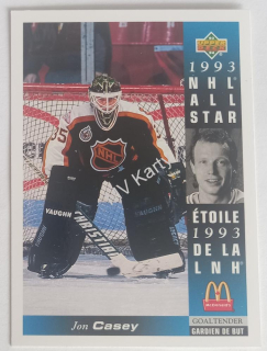 1993-94 Upper Deck McDonald's - [Base] #McD-03 Jon Casey