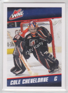 2012-13 Post CHL Goalies #NNO - Cole Cheveldave
