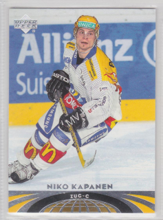 2004-05 Upper Deck All-World Edition - [Base] #86 - Niko Kapanen