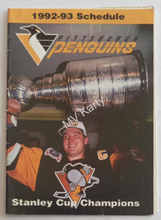 1992-93 Pittsburgh Penguins schedule (Rozpis zápasů sezóny)