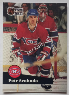 1991-92 Pro Set - [Base] #123 Petr Svoboda