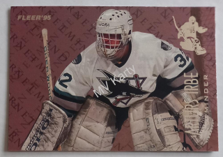 1994-95 Fleer - Netminder #4 Arturs Irbe