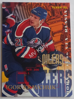 1994-95 Fleer - [Base] #70 Igor Kravchuk
