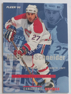 1994-95 Fleer - [Base] #109 Mathieu Schneider