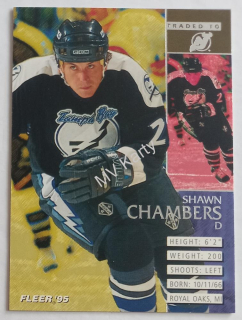 1994-95 Fleer - [Base] #204 Shawn Chambers