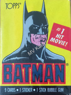 1989 Topps Batman S1 Balíček
