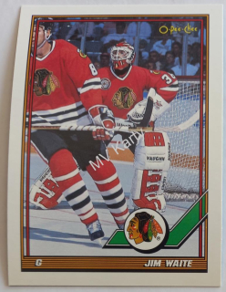 1991-92 O-Pee-Chee - [Base] #127 Jimmy Waite