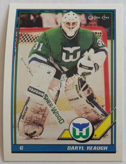 1991-92 O-Pee-Chee - [Base] #391 Daryl Reaugh