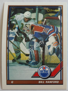 1991-92 O-Pee-Chee - [Base] #356 Bill Ranford