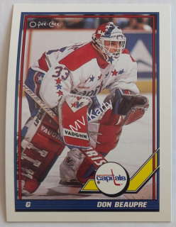 1991-92 O-Pee-Chee - [Base] #505 Don Beaupre