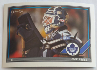 1991-92 O-Pee-Chee - [Base] #81 Jeff Reese
