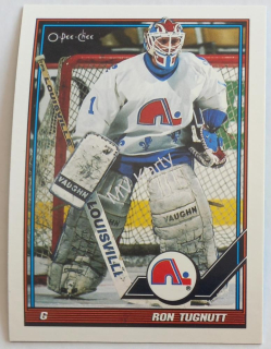 1991-92 O-Pee-Chee - [Base] #181 Ron Tugnutt