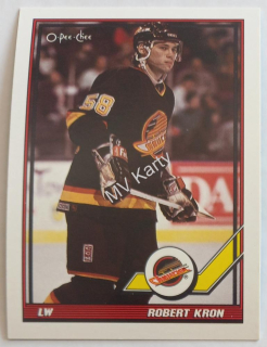 1991-92 O-Pee-Chee - [Base] #52 Robert Kron