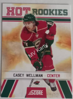 2010-11 Score - [Base] #520  Hot Rookies - Casey Wellman