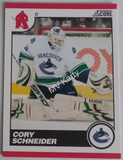 2010-11 Score - [Base] #469 Cory Schneider