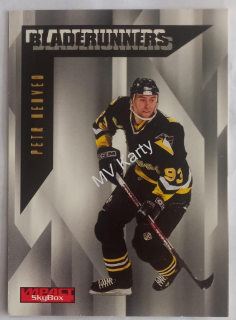 1996-97 Skybox Impact - Bladerunners #16 Petr Nedved POPIS!