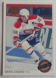 1992-93 O-Pee-Chee Premier - Star Performers #6 Denis Savard