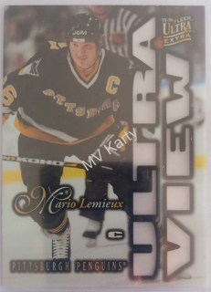 1995-96 Fleer Ultra Extra - Ultra View #6 Mario Lemieux
