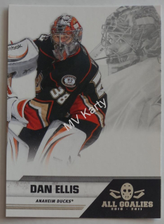 2011 Panini All Goalies - Box Set [Base] - Up Close #3 Dan Ellis