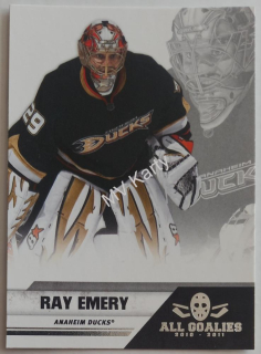 2011 Panini All Goalies - Box Set [Base] - Up Close #4 Ray Emery