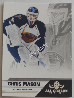 2011 Panini All Goalies - Box Set [Base] - Up Close #5 Chris Mason