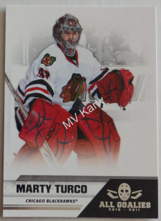 2011 Panini All Goalies - Box Set [Base] #18 Marty Turco