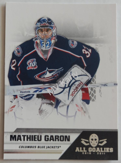 2011 Panini All Goalies - Box Set [Base] #22 Mathieu Garon