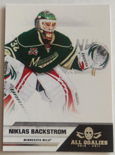 2011 Panini All Goalies - Box Set [Base] #40 Niklas Backstrom
