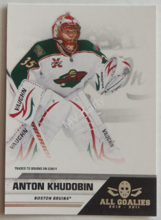 2011 Panini All Goalies - Box Set [Base] #42 Anton Khudobin