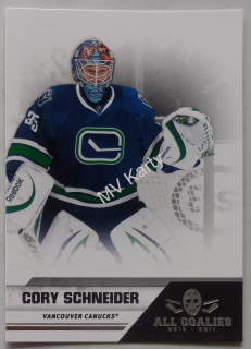 2011 Panini All Goalies - Box Set [Base] #86 Cory Schneider