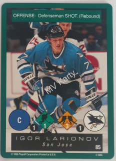 1995-96 Playoff One on One Challenge - [Base] #85 Igor Larionov