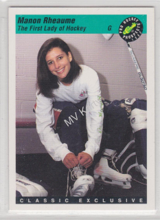 1993 Classic Pro Hockey Prospects - [Base] #3 - Manon Rheaume