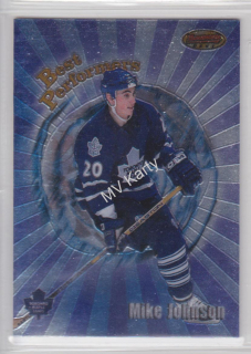 1998-99 Bowman's Best - Best Performers #BP1 - Mike Johnson