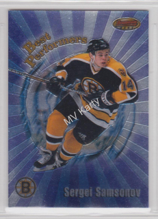 1998-99 Bowman's Best - Best Performers #BP2 - Sergei Samsonov
