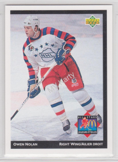 1992-93 Upper Deck McDonald's - [Base] #McD-24 - Owen Nolan