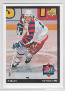 1992-93 Upper Deck McDonald's - [Base] #McD-26 - Joe Sakic