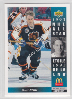1993-94 Upper Deck McDonald's - [Base] #McD-07 - Brett Hull