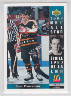 1993-94 Upper Deck McDonald's - [Base] #McD-13 - Steve Yzerman