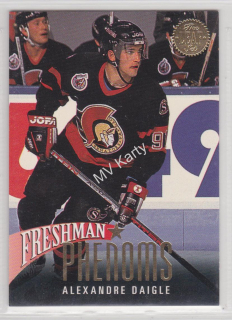 1993-94 Leaf - Freshman Phenoms #1 - Alexandre Daigle