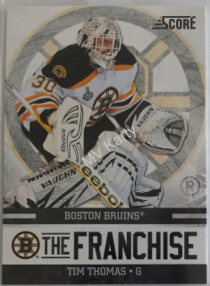 2011-12 Score - The Franchise #3 Tim Thomas