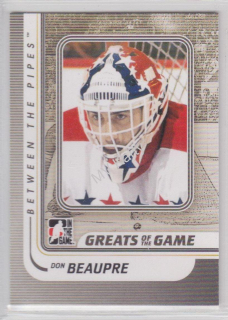 2010-11 In the Game Between the Pipes - [Base] #157 - Don Beaupre