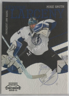 2010-11 Panini Playoff Contenders - Leather Larceny #13 Mike Smith