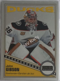 2019-20 O-Pee-Chee Platinum - Retro - Rainbow #R-7 John Gibson