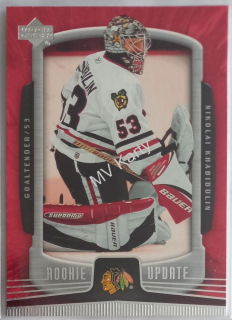 2005-06 Upper Deck Rookie Update - [Base] #20 Nikolai Khabibulin